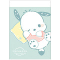 Japan Sanrio Mini Notepad - Pochacco : Sleepy Head - 1