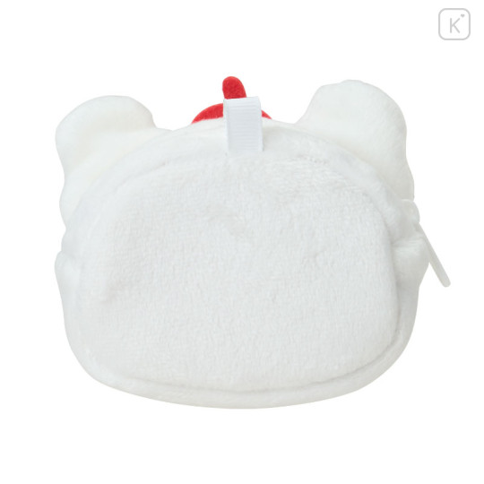 Japan Sanrio Face Pouch - Hanamaruobake : Cherry - 3