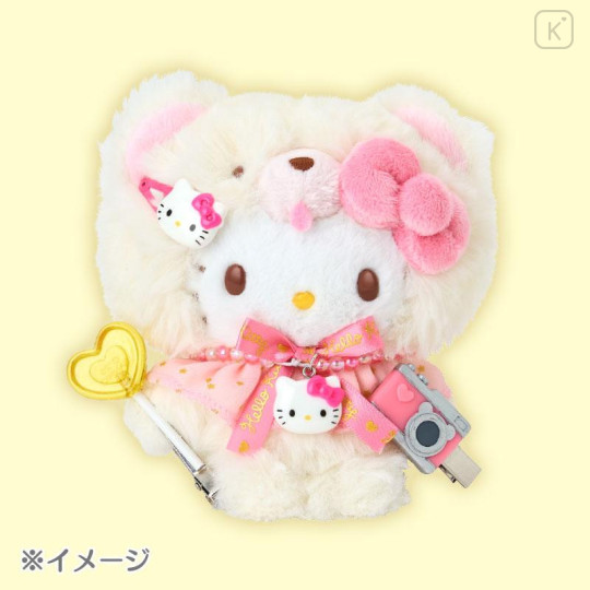 Japan Sanrio Original Mascot Holder - My Melody : Fluffy Doll - 4