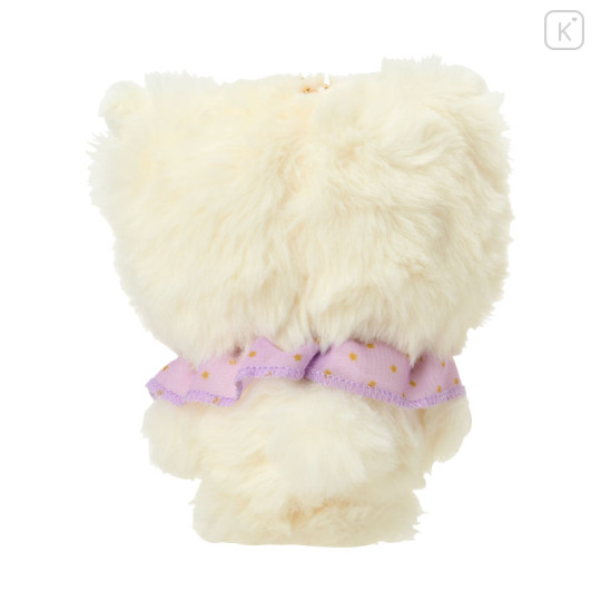 Japan Sanrio Original Mascot Holder - Kuromi : Fluffy Doll - 3