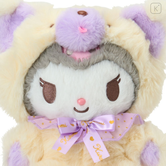 Japan Sanrio Original Plush Toy - Kuromi : Fluffy Doll - 3