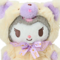 Japan Sanrio Original Plush Toy - Kuromi : Fluffy Doll - 3