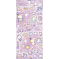 Japan San-X Glitter Sticker - Sentimental Circus : Spica and the Child of the Constellation Starry Sky Purple - 1