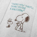 Japan Peanuts Rootote Mini Tote Bag - Snoopy & Woodstock : Raccoon Grey - 5