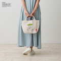 Japan Peanuts Rootote Mini Tote Bag - Snoopy : Falling - 6