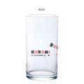 Japan Sanrio Glass Tumbler - Kuromi : Smirk - 2