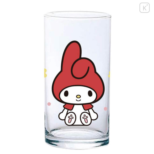 Japan Sanrio Glass Tumbler - My Melody : Sitting - 1