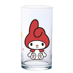 Japan Sanrio Glass Tumbler - My Melody : Sitting
