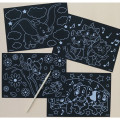 Japan Disney Scratch Art Paper - Bambi & Dumbo & Marie & 101 Dalmatians - 2