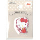 Japan Sanrio Wappen Iron-on Applique Patch - Hello Kitty : Smile Pink