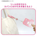 Japan Sanrio Pass Case Card Holder & Reel - Cinnamoroll : Moon - 3