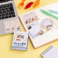 Japan Mofusand Flip Memo Sticky Notes - Sushi Cat : Nyan - 2