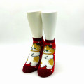 Japan Mofusand Ankle Socks - Cat : Takoyaki Deep Red - 2
