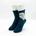 Japan Mofusand Crew Socks - Whale Shark Cat : Seal Hug - 2