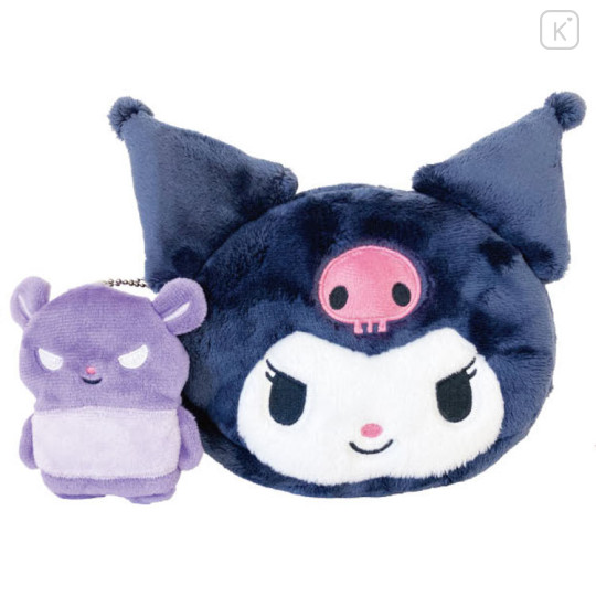 Japan Sanrio Mascot Pouch Set - Kuromi : Baku - 1