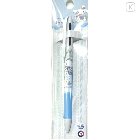 Japan Sanrio 3 Color Multi Ball Pen - Cinnamoroll : Carousel Horse - 1