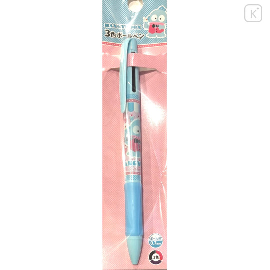 Japan Sanrio 3 Color Multi Ball Pen - Hangyodon : Waiter Soda - 1