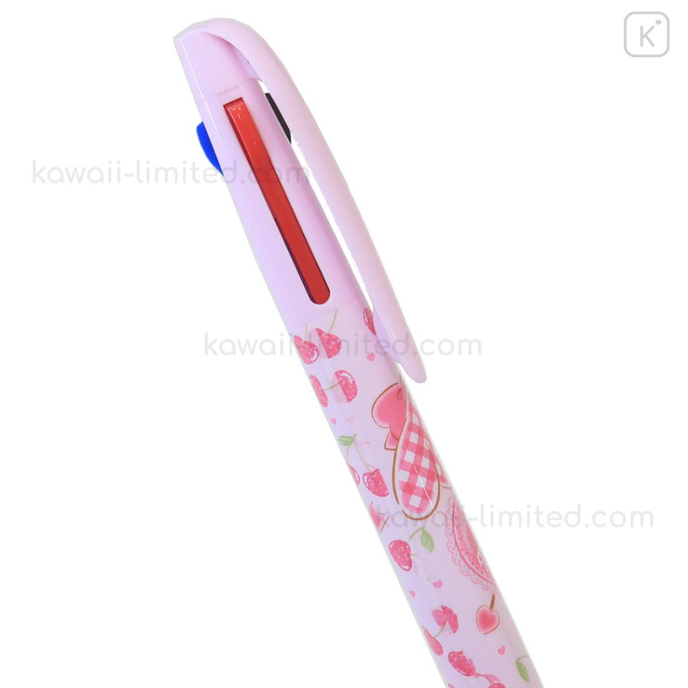Japan Sanrio 3 Color Multi Ball Pen - My Melody : Gingham