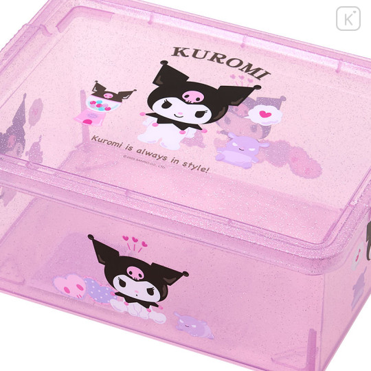 Japan Sanrio Original Storage Case (S) - Kuromi - 2