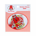 Japan Sanrio Sticker Pieces Pack - My Melody : Hologram Red - 1