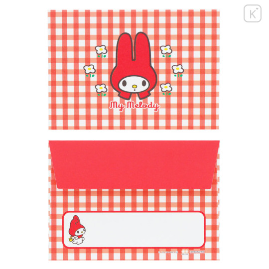 Japan Sanrio Mini Letter Set - My Melody : Red - 2