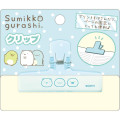 Japan San-X Large Clip - Sumikko Gurashi : Shirokuma Penguin? Tokage Blue - 1