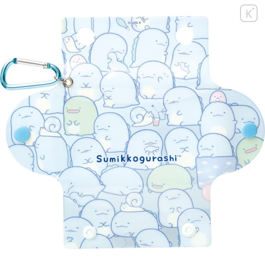 Japan San-X Clear Multi Case (S) - Sumikko Gurashi : Tokage Group - 3