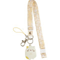 Japan San-X Neck Strap with Mascot - Sumikko Gurashi : Neko Group - 1