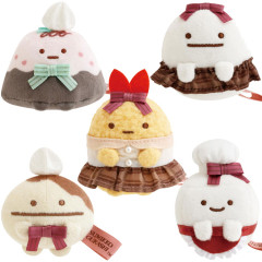 Japan San-X Tenori Plush Set - Sumikko Gurashi : Chocolate Fair at Sumikko Cafe