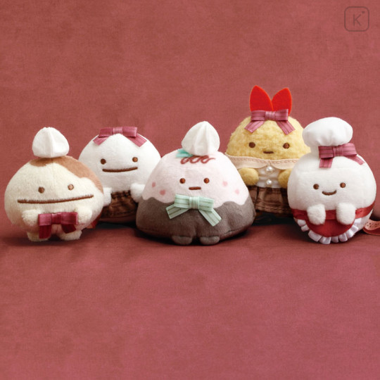 Japan San-X Tenori Plush (SS) Set - Sumikko Gurashi : Chocolate Fair at Sumikko Cafe - 2