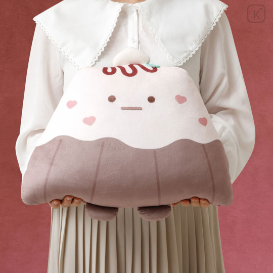 Japan San-X Die-cut Cushion - Sumikko Gurashi : Chocolate Fair at Sumikko Cafe Yama - 3