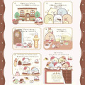 Japan San-X Die-cut Cushion - Sumikko Gurashi : Chocolate Fair at Sumikko Cafe Yama - 4