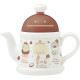 Japan San-X Porcelain Teapot - Sumikko Gurashi : Chocolate Fair at Sumikko Cafe
