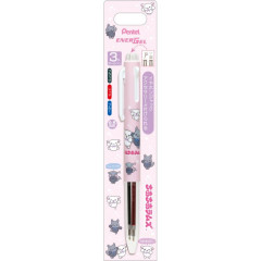 Japan San-X EnerGel 3 Color Multi Gel Pen - Cheer Cheer Lambs : Debut