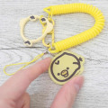 Japan San-X Multi-coil Spring Smartphone Strap Phone Charm - Kiiroitori : Yellow - 2