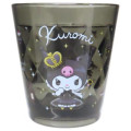 Japan Sanrio Clear Plastic Tumbler - Kuromi : Queen Black - 1