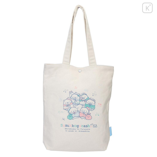 Japan San-X Tote Bag - Sumikko Gurashi : Shirokuma Hometown - 1