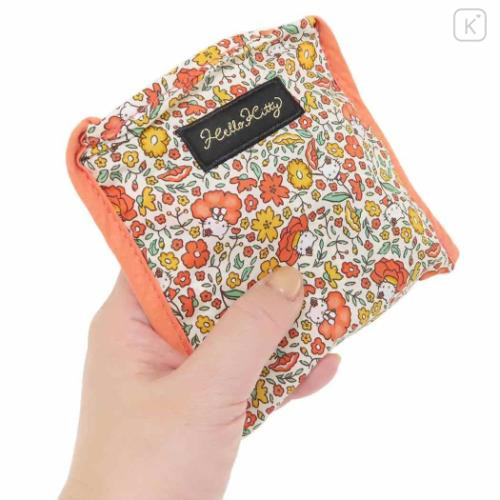 Japan Sanrio Eco Bag - Hello Kitty : Thumbelina Flower - 4