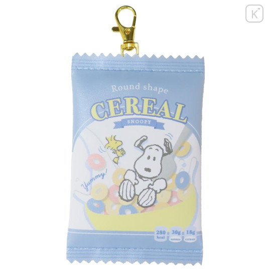 Japan Peanuts Mascot Mini Pouch - Snoopy : Snack Style Cereal - 1