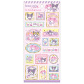 Japan Sanrio Gold Foil Washi Sticker - Kuromi & My Melody : Stamp Style - 1