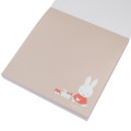 Japan Miffy Square Memo - Miffy : Toy Beige Orange - 2