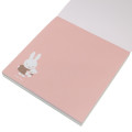 Japan Miffy Square Memo - Miffy : Favourite Bear Pink - 2