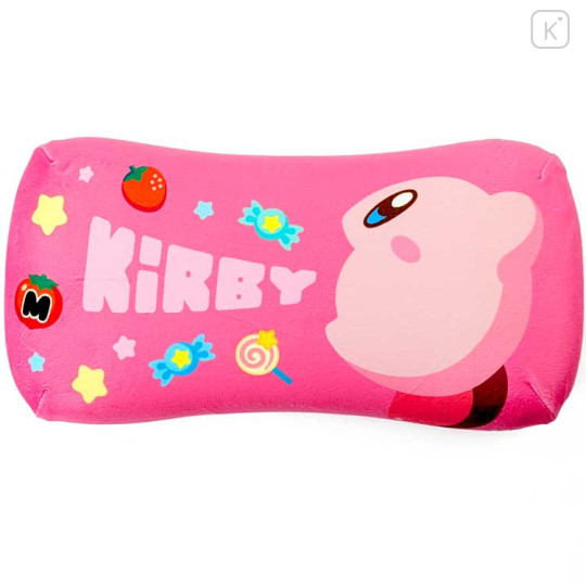Japan Kirby Mini Relax Pillow Cushion - Kirby : Pink Candy - 1