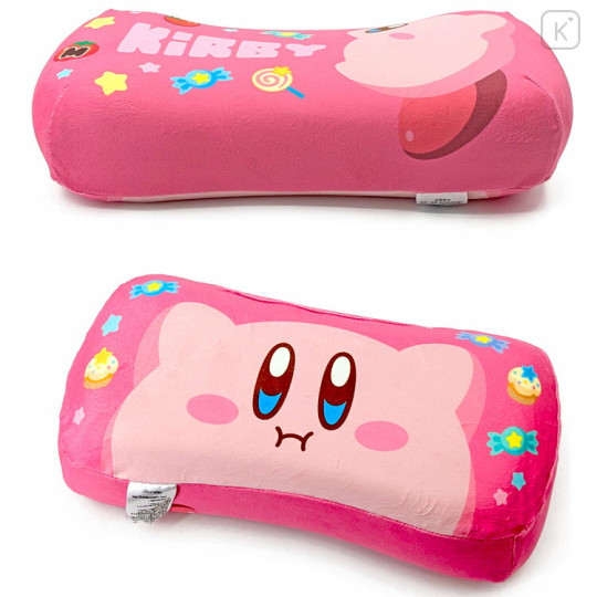 Japan Kirby Mini Relax Pillow Cushion - Kirby : Pink Candy - 2