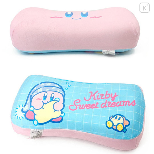 Japan Kirby Mini Relax Pillow Cushion - Kirby & Waddle Dee : Sweet Dream - 2