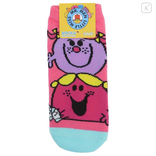 Japan Sanrio Socks - Mr. Men & Little Miss : Chatterbox - 1