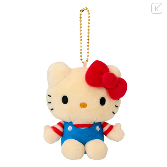 Japan Sanrio Mascot Holder - Hello Kitty : Standard Collection Blue - 1