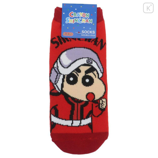 Japan Crayon Shin-chan Socks - Shinnosuke Nohara : Team Red - 1
