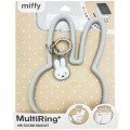Japan Miffy Multi Ring Plus with Silicone Bracelet - Miffy : Grey - 1
