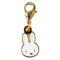 Japan Miffy Tiny Metal Charm - Miffy : Face - 1